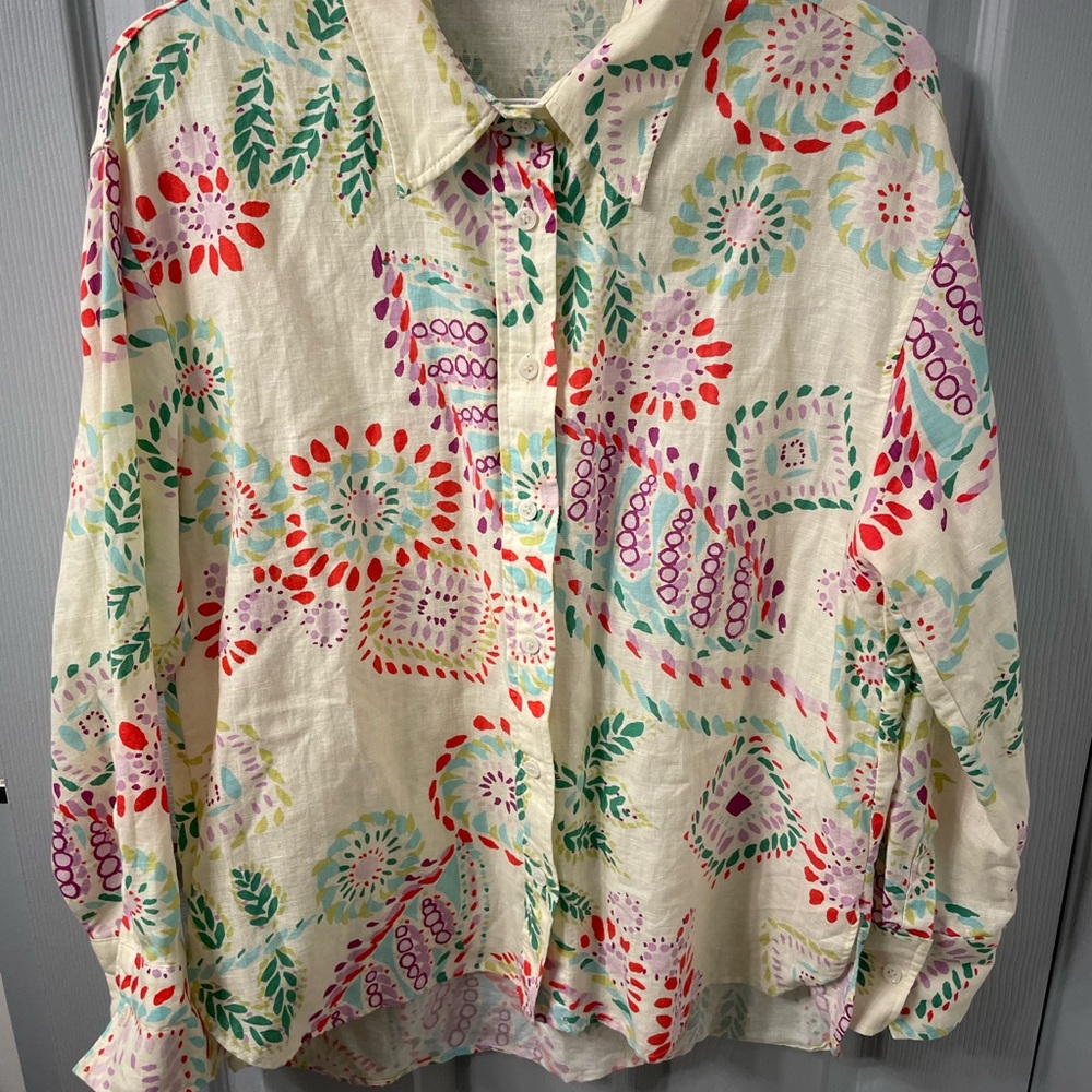Zara’s linen blouse